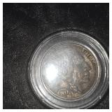 5 Buffalo Nickels in C.O.A. Sleeves, Very Nice