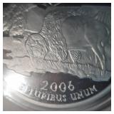 2006 North Dakota Bison 4oz Silver Round