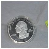 2006 North Dakota Bison 4oz Silver Round