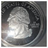 2006 North Dakota Bison 4oz Silver Round