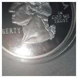 2006 North Dakota Bison 4oz Silver Round