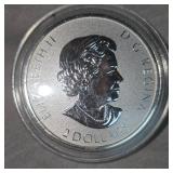 2019 3/4 oz Silver Canadian Horse Round