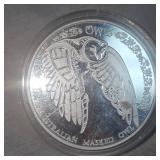 2022 1oz Austrailian Owls Silver Round