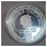 2022 1oz Austrailian Owls Silver Round