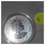 2022 Australian 1oz Sumatrol Elephant Silver Round