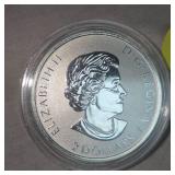 2021 3/4oz Canadian Owl Silver Rounds