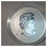 2021 3/4oz Canadian Owl Silver Rounds