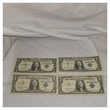 4-1957 $1 Silver Certificates