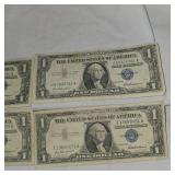 4-1957 $1 Silver Certificates
