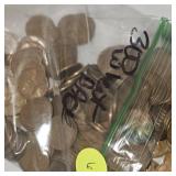 300 Unsearched Bag of Wheatback Pennies