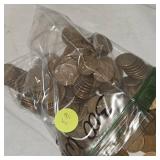 302 Unsearched Bag of Wheatback Pennies