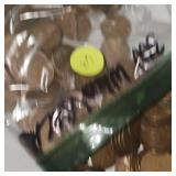 303 Unsearched Bag of Wheatback Pennies