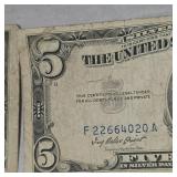 2-1953A $5 Silver Certificates