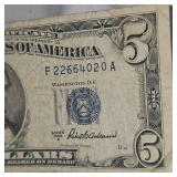 2-1953A $5 Silver Certificates