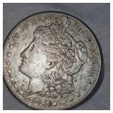 1921 Morgan $1 XF with Toning