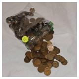 302 Unsearched Bag of Wheatback Pennies