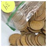 302 Unsearched Bag of Wheatback Pennies