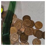 1928-1982 Canadian Cents 1c and Approx 80 Qty