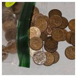1928-1982 Canadian Cents 1c and Approx 80 Qty