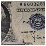 3-1935D $1 Silver Certificates