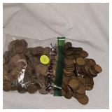 300  Bag of Wheatback Pennies