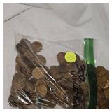 302  Bag of Wheatback Pennies