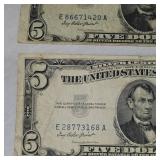 2-1953 A $5 Silver Certificates