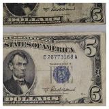 2-1953 A $5 Silver Certificates