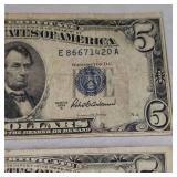 2-1953 A $5 Silver Certificates