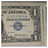 3-1957 $1 Silver Certificates