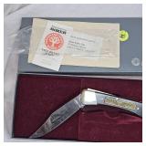 Boker "As New in Box" Steam Engine Lock Back Knife