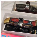 "The Deer Hunter" Stainless Bladed 6" Knife w/Scabber