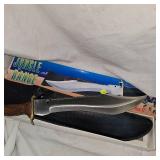 Jungle Hunter 12" Stainless Blade and Sheath