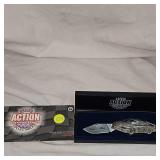 Rusty Wallace Silver Collector Knife