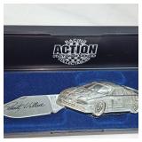 Rusty Wallace Silver Collector Knife