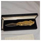 John Force Gold Collector Knife