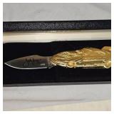 John Force Gold Collector Knife