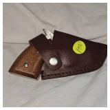 Mini Derrenger Folding Knife w/Case