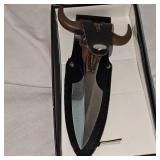 Unique Bulls Head Dagger Knife