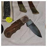 5 Knives Including Columbus