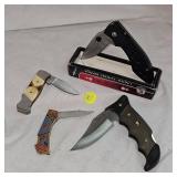 4 Lockback Knives