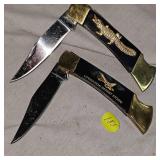 Pair of Lock Back Knives
