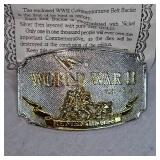 WW II Custom Belt Buckle
