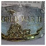 WW II Custom Belt Buckle