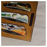 Lot of 3 Knives in Very Nice Case
