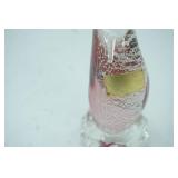 Hand-Blown Art Glass Swan Figurine. Venetian Murano Italy.