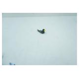 Hand-Blown Art Glass Duck Figurine 3" long and 1.5" tall