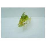 Hand-Blown Art Glass Fish Sculpture. Murano-Style