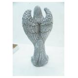 Cast Stone Angel Statue in Praying Pose 16" tall by 7" wide