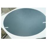 Frameless Oval Mirror 30"x 22"